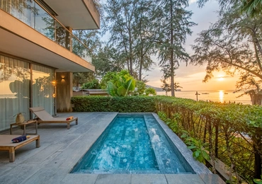 Twinpalms MontAzure - pool sunset