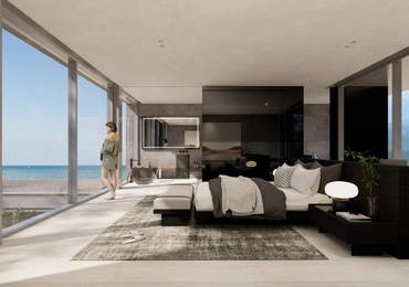 Sea Theatre Rawai Beachfront - master bedroom