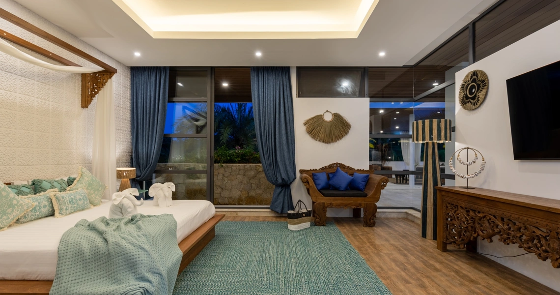 Villa Riverside living room