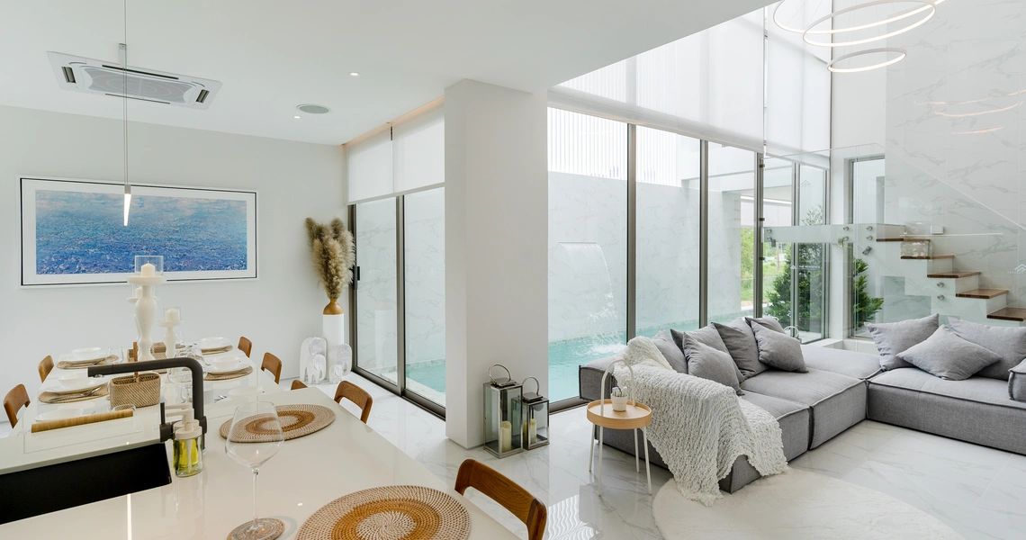 Luxury villas on Phuket The Residence Kitchen area