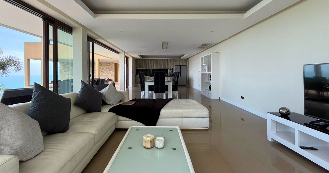 Rockwater Villa Enam- Living area