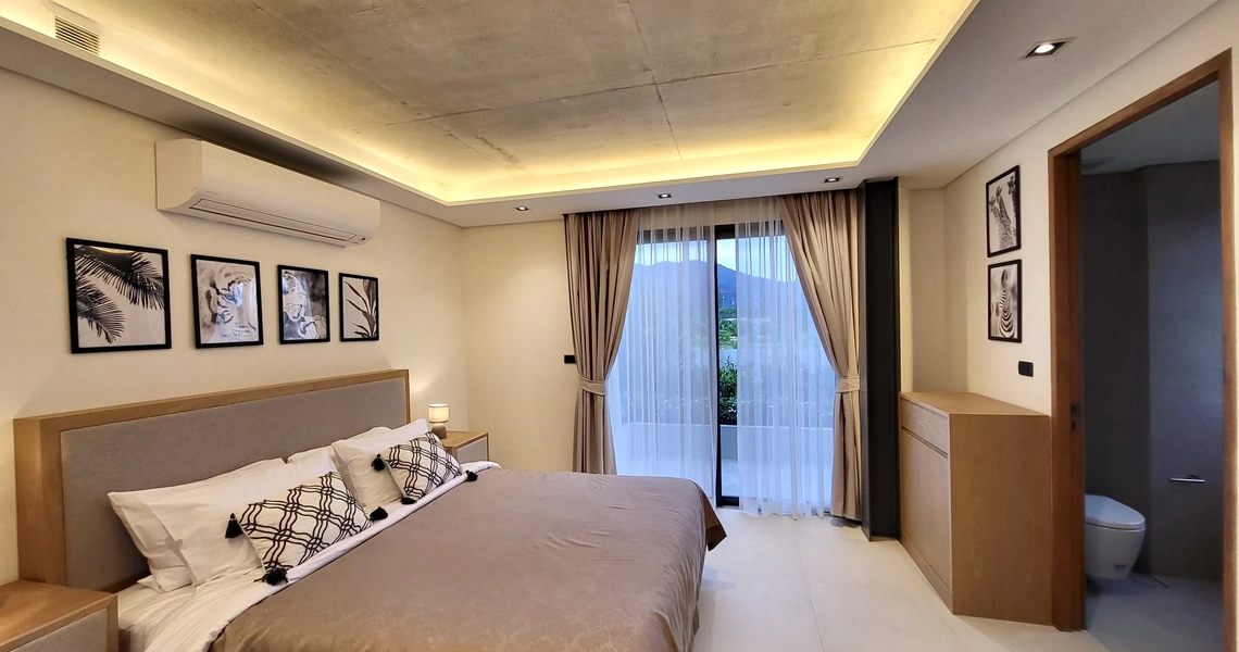 Riverhouse Phuket 2 bedroom villa bedroom