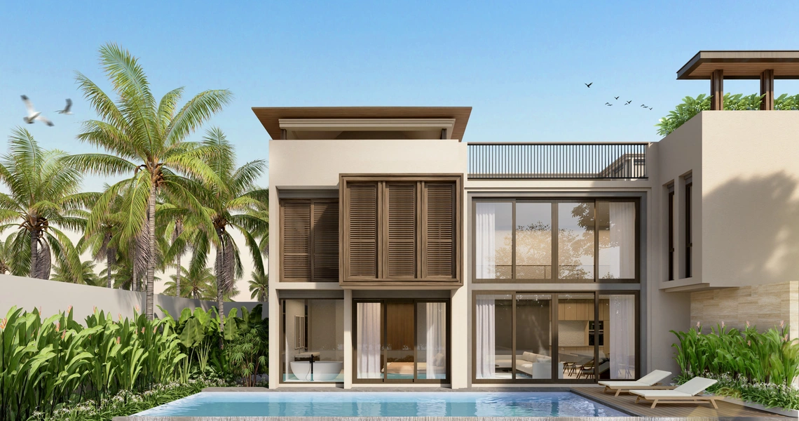 None Balco Phuket luxury villas - Signature villa pool and deck