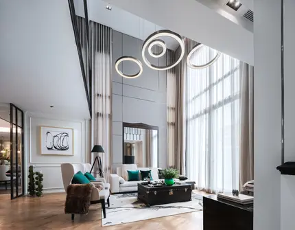 Malton Ari Bangkok Luxury Houses French Colonial living room