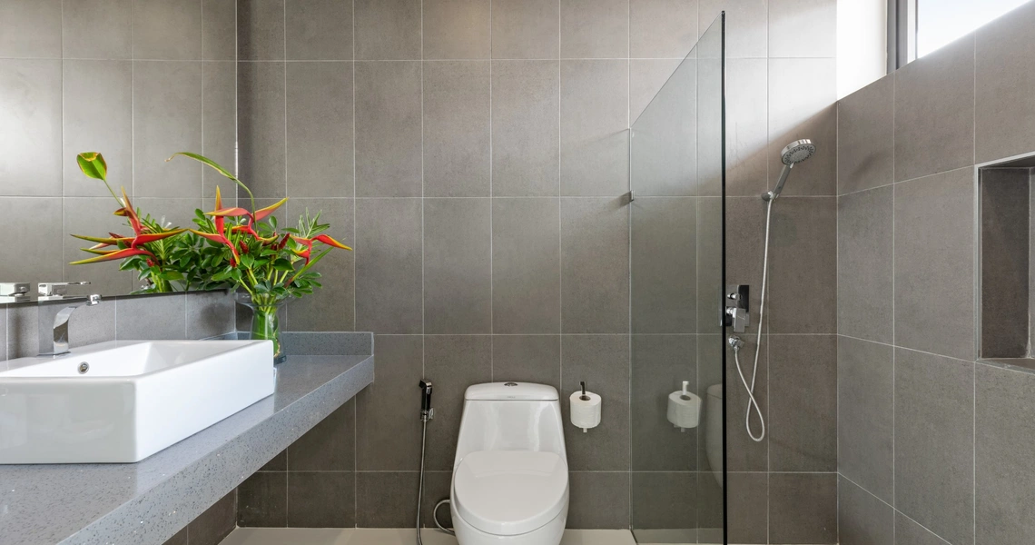 Villa Blue Horizon on koh Samui - Shower room