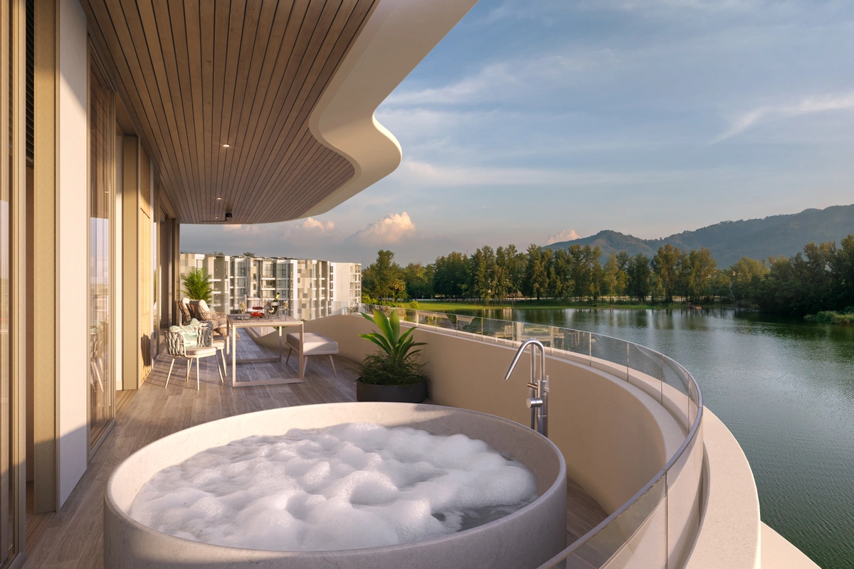 Laguna Bayside - outdoor bath