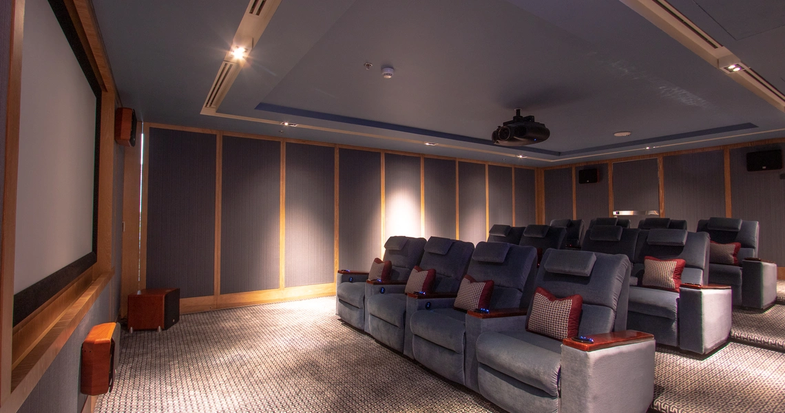 The Ritz-Carlton Residences Bangkok - private cinema screening room