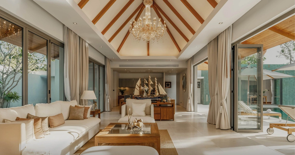 Anchan Burgundy – Living area