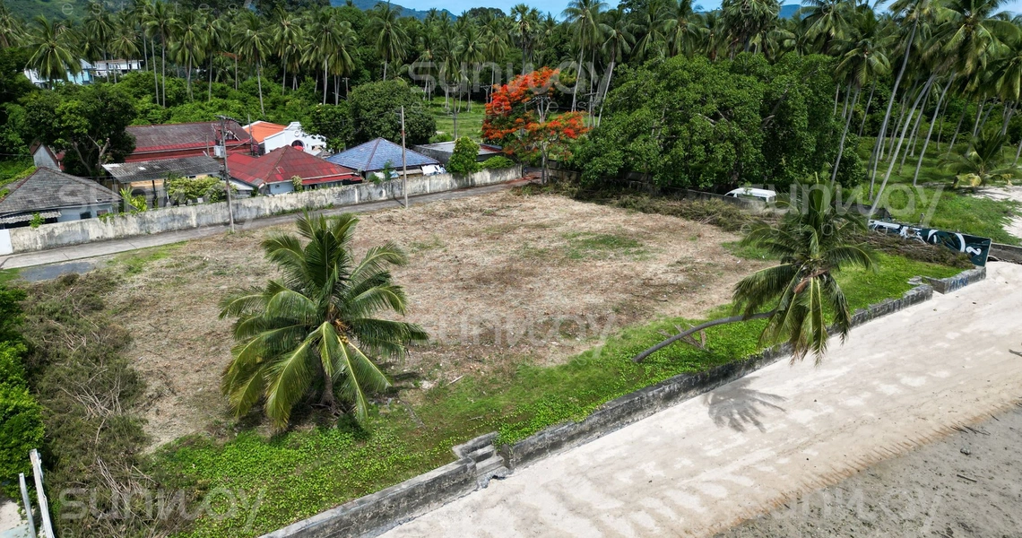 Nathon Town Beach Land - Bird eye view