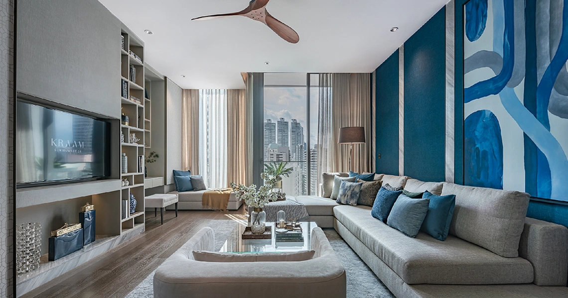 Kraam Sukhumvit 26 - Living room