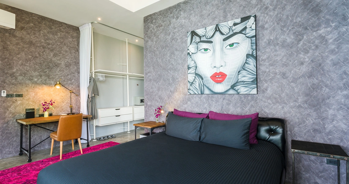 None Luxury villas on Samui Sky Dream Villa bedroom