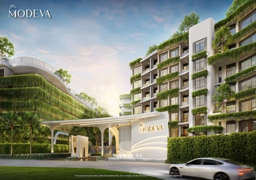 None The Modeva - Project entrance