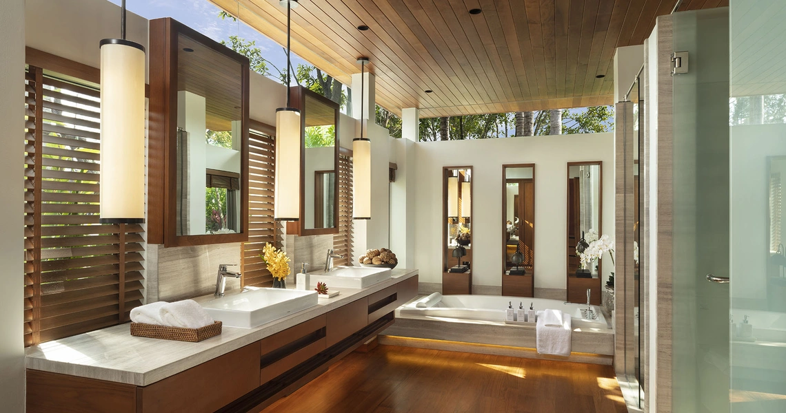 None Aquella Lakeside Phang Nga golf villa master bathroom
