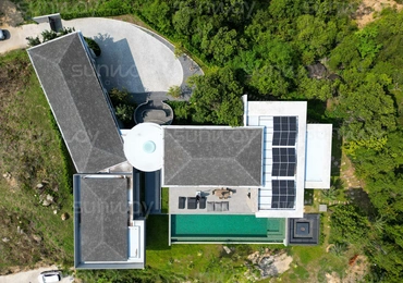 None Villa Raphy – Bird eye view