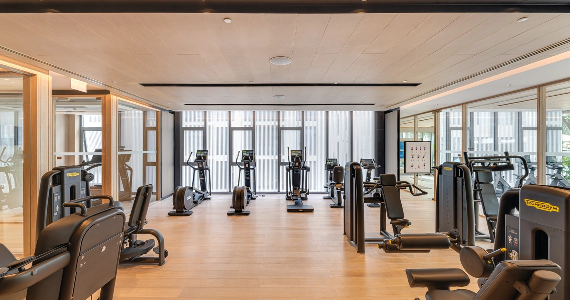 Scope Langsuan ultraluxury Bangkok condo - fitness