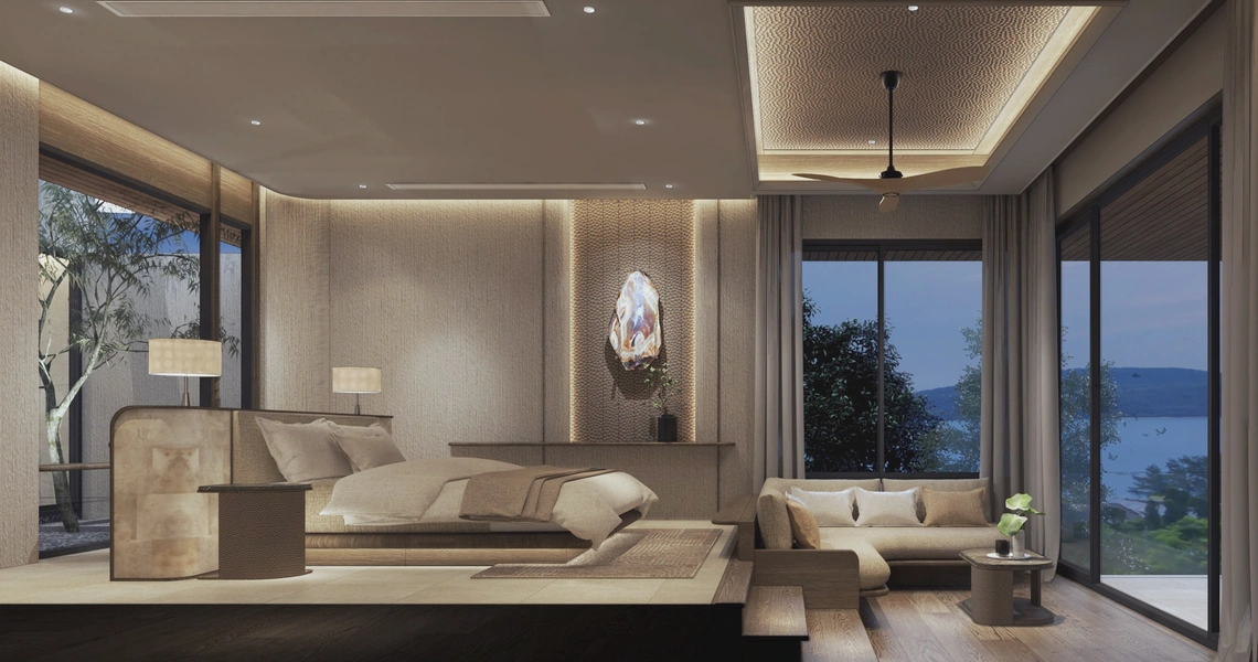 The Sky Series Collection at Sri Panwa Villa  Bedroom