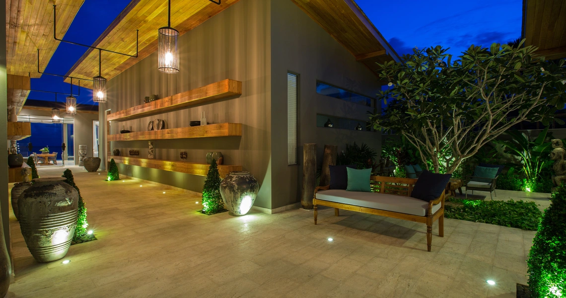 None Villa Kirana by Pavana - Villa Night Time