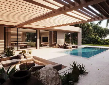 Nadi Villa outdoor with pool