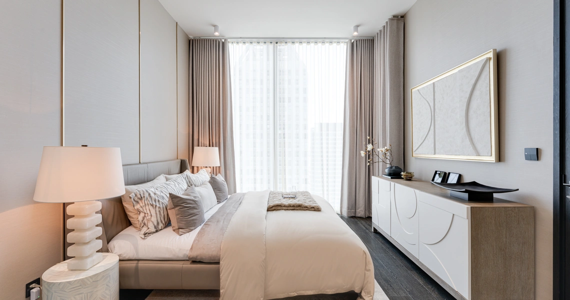 Tait Sathorn  12 Luxury Bangkok Condominium  Bedroom