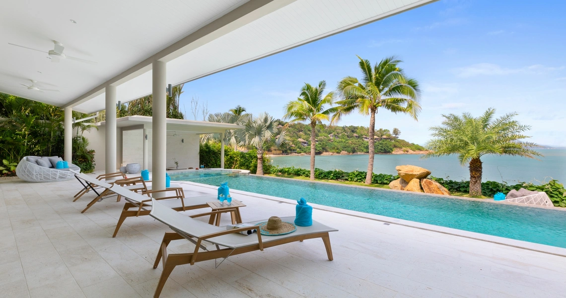 None Villa Blue Amber- Relaxing area