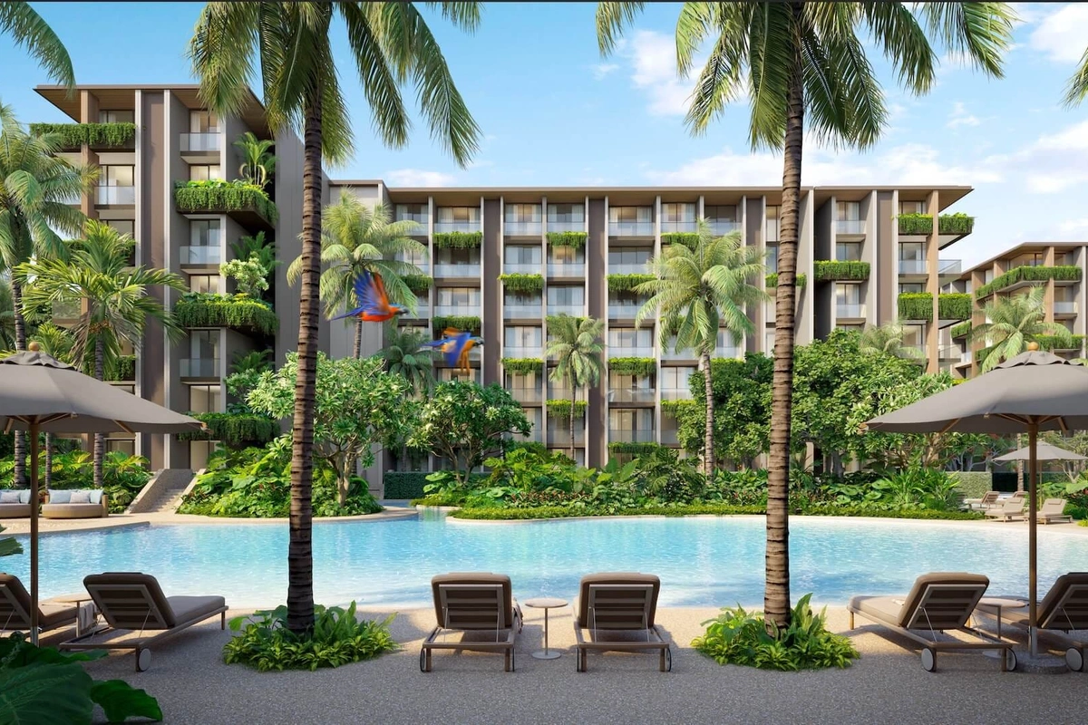 Lake Residences - pool with deck