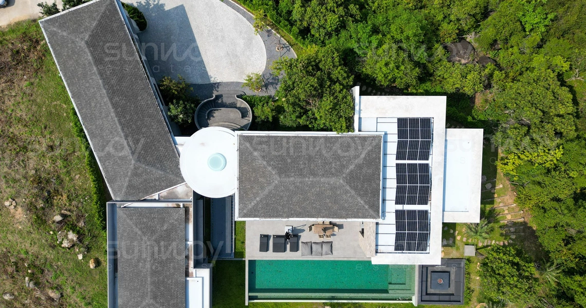 Villa Raphy – Bird eye view