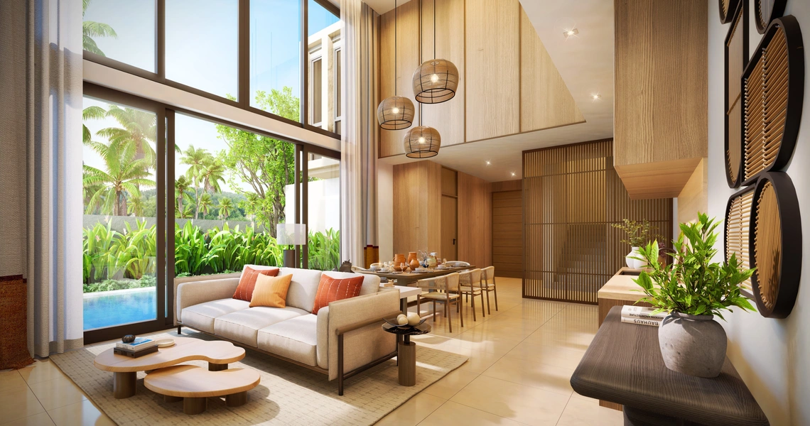 None Balco Phuket luxury villas - Signature villa living room