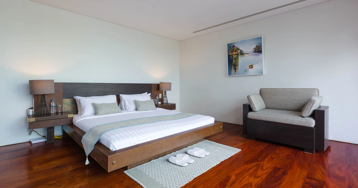 None Stunning sea view villa in an exclusive Surin Beach - Bedroom