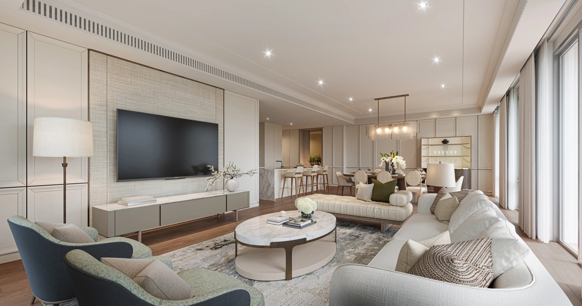 InterContinental Residences -Living room