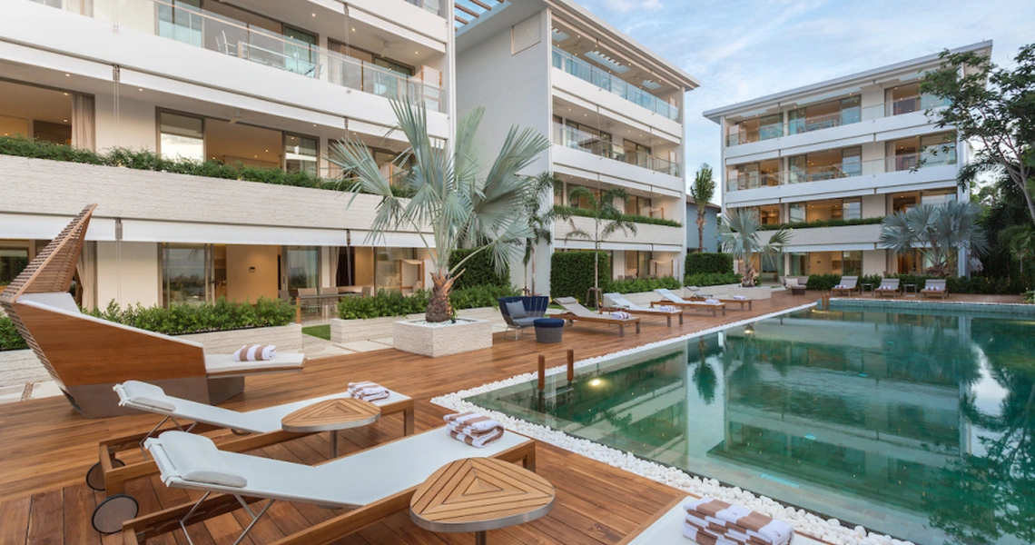 None Luxury apartments on Samui Chi Residence exterior