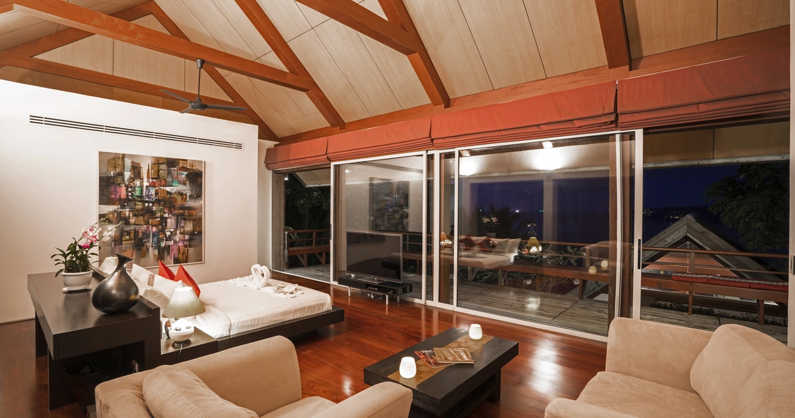 None Stunning sea view villa in an exclusive Surin Beach -