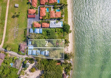 None Land Plot on Samui Beachfront Lipanoi land