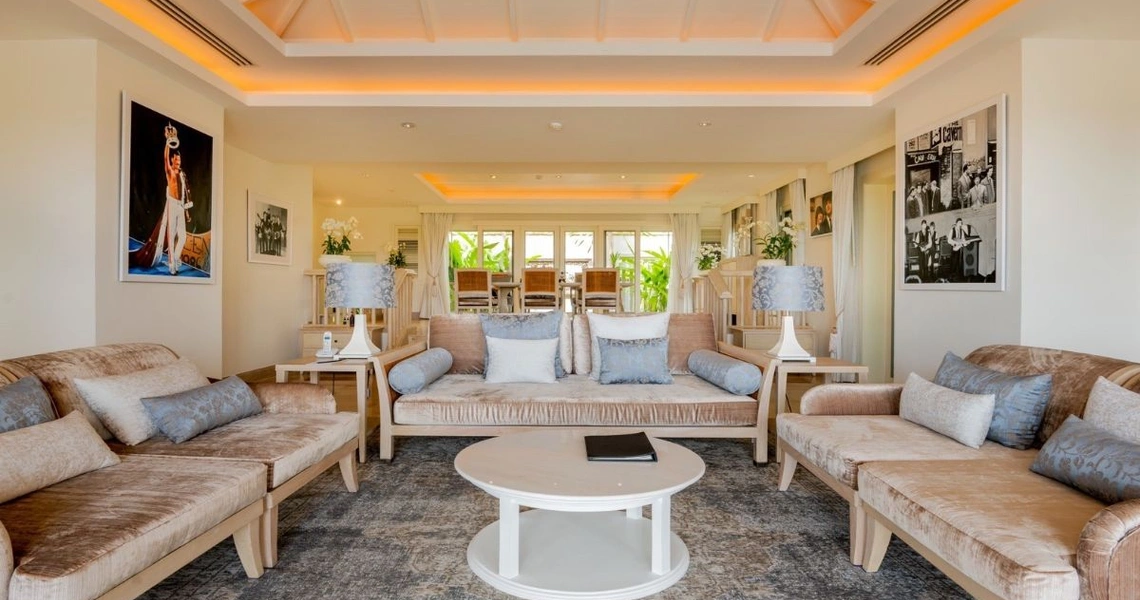 Trisara Signature Villa - Living area