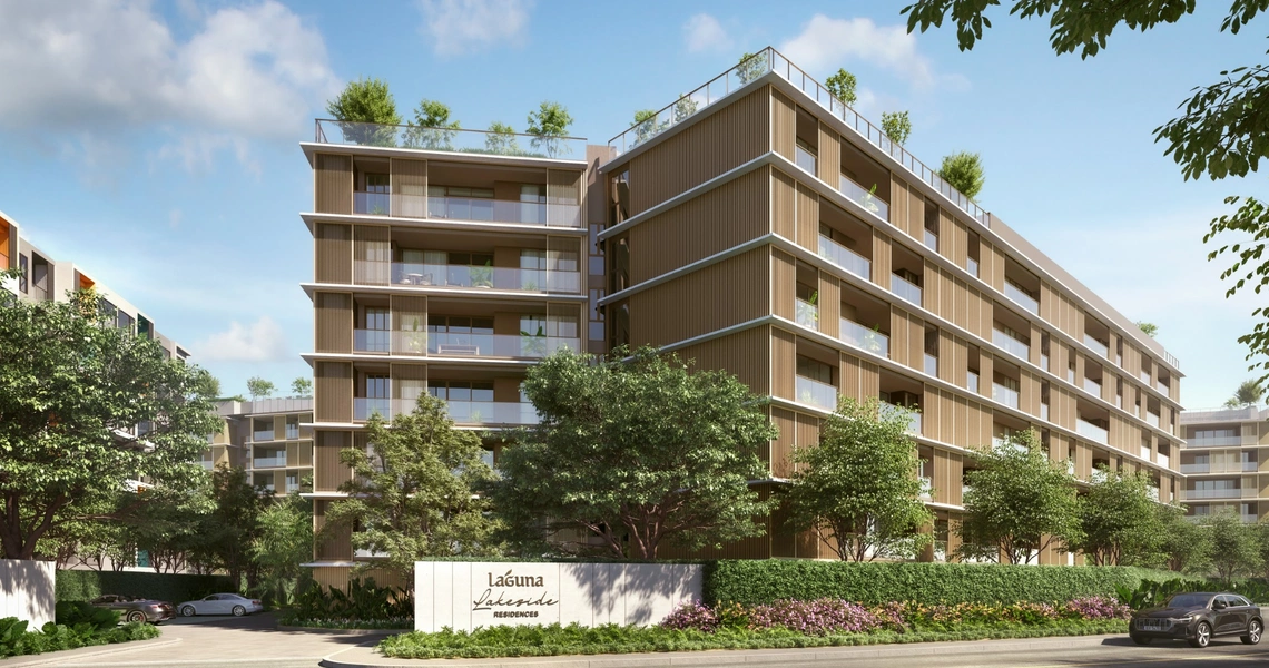 Laguna Aster Phuket luxury condo - condo entrance