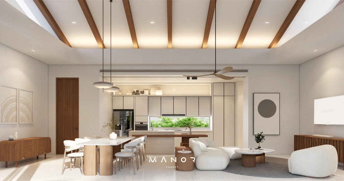 Manor Phuket Living room