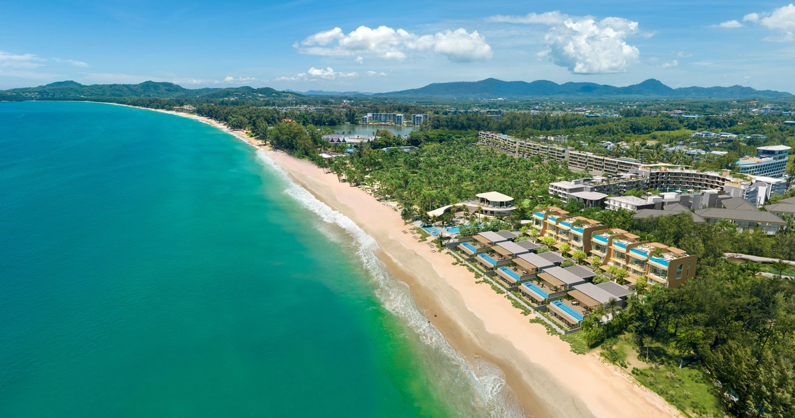 Banyan Tree Beach Residences Varuna - arial beachfront