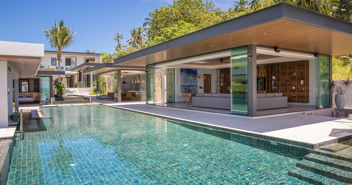 None Ultra-Luxury 7 Bedroom Beachfront Villa Samui - Exterior 3