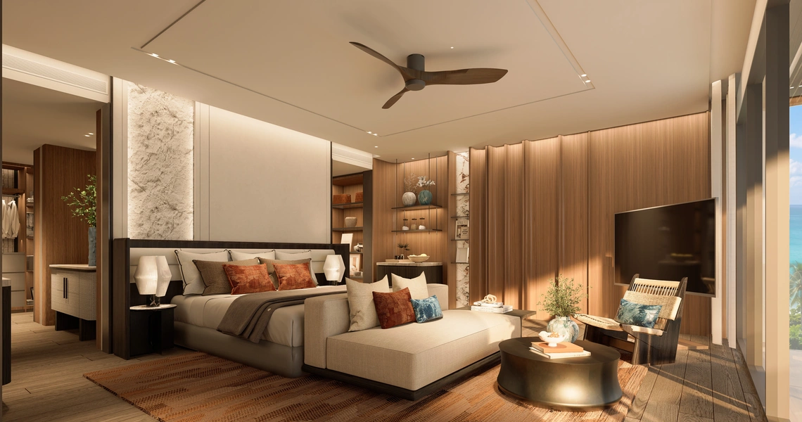 Banyan Tree Beach Residences Varuna - living room