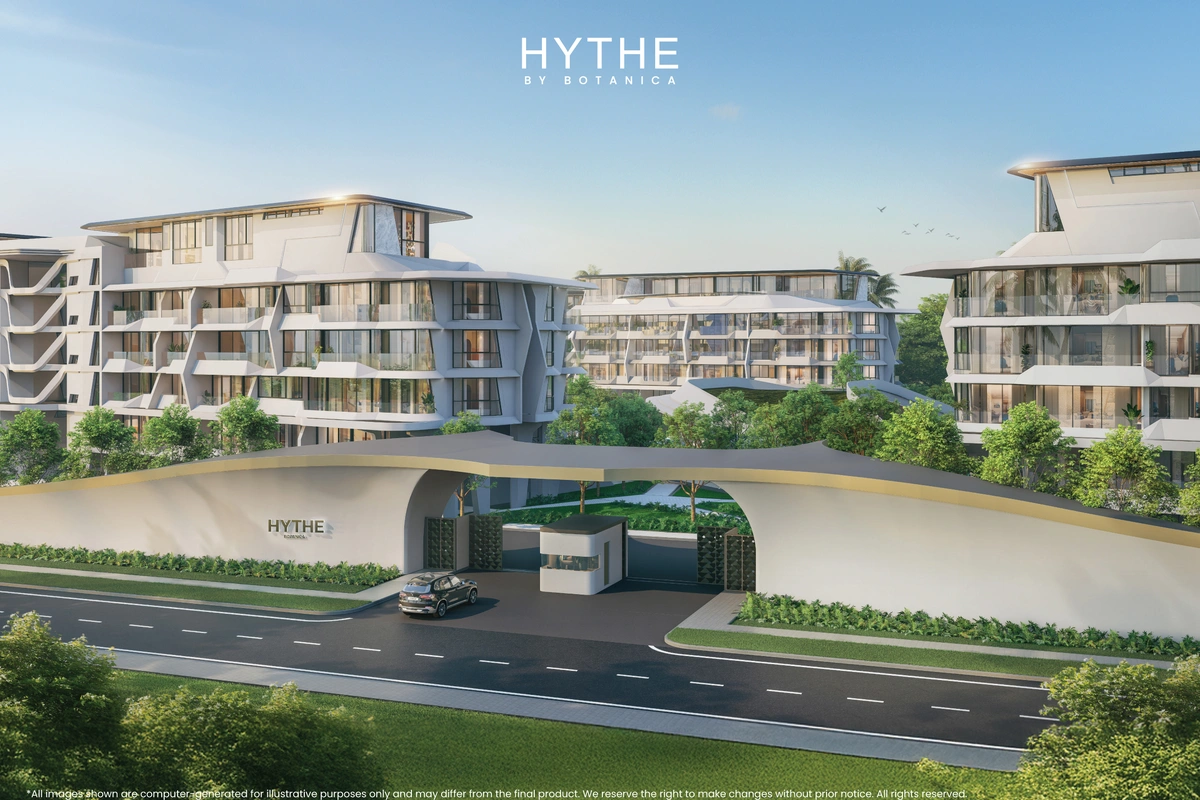 Botanica Hythe luxury condo - Entrance