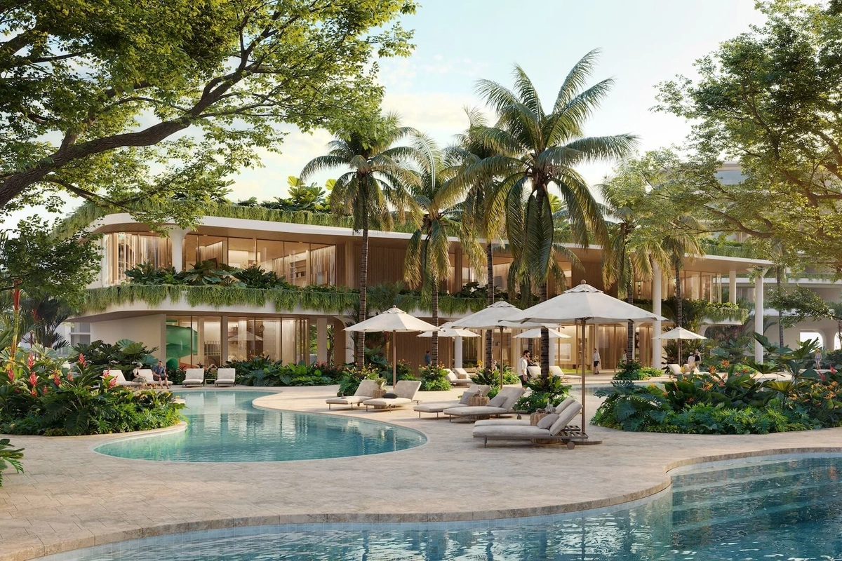 Lake Residences - pool with deck