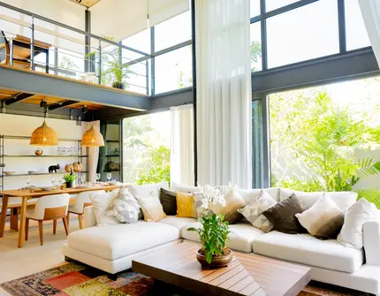 Riverhouse Phuket 3 bedroom villa sitting area