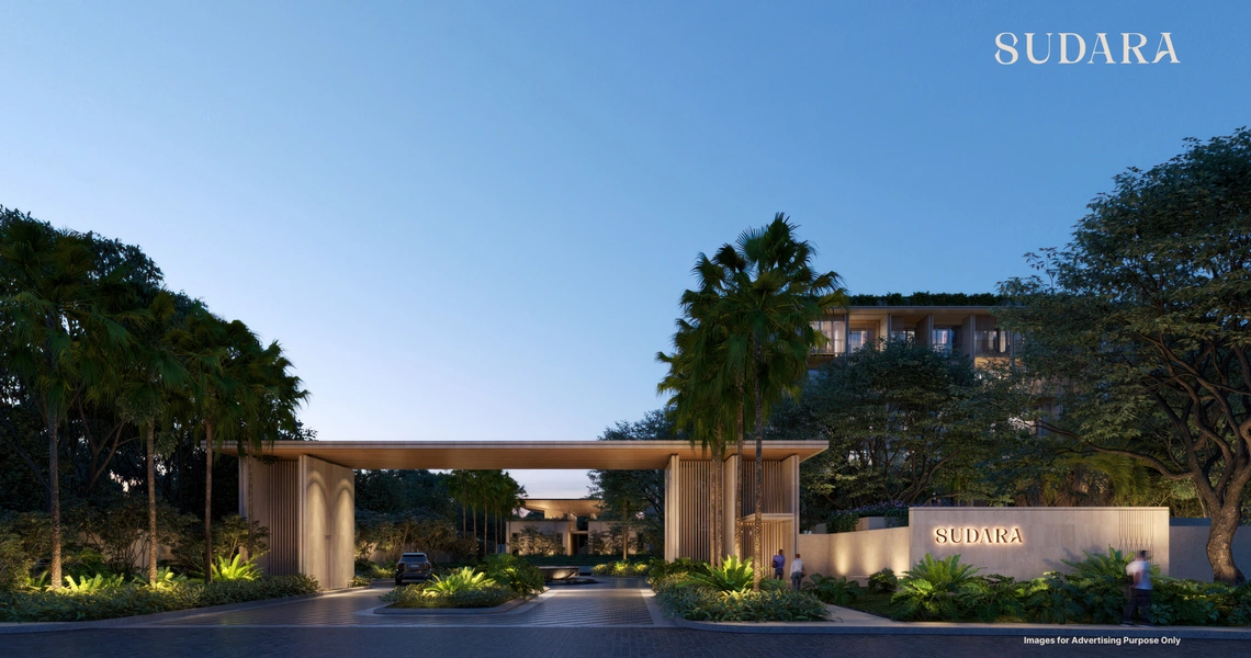 Sudara Phuket luxury condo - Front Entry Gate