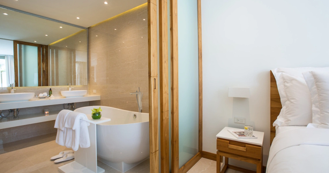 None Luxury apartments on Samui Chi Residence bathroom