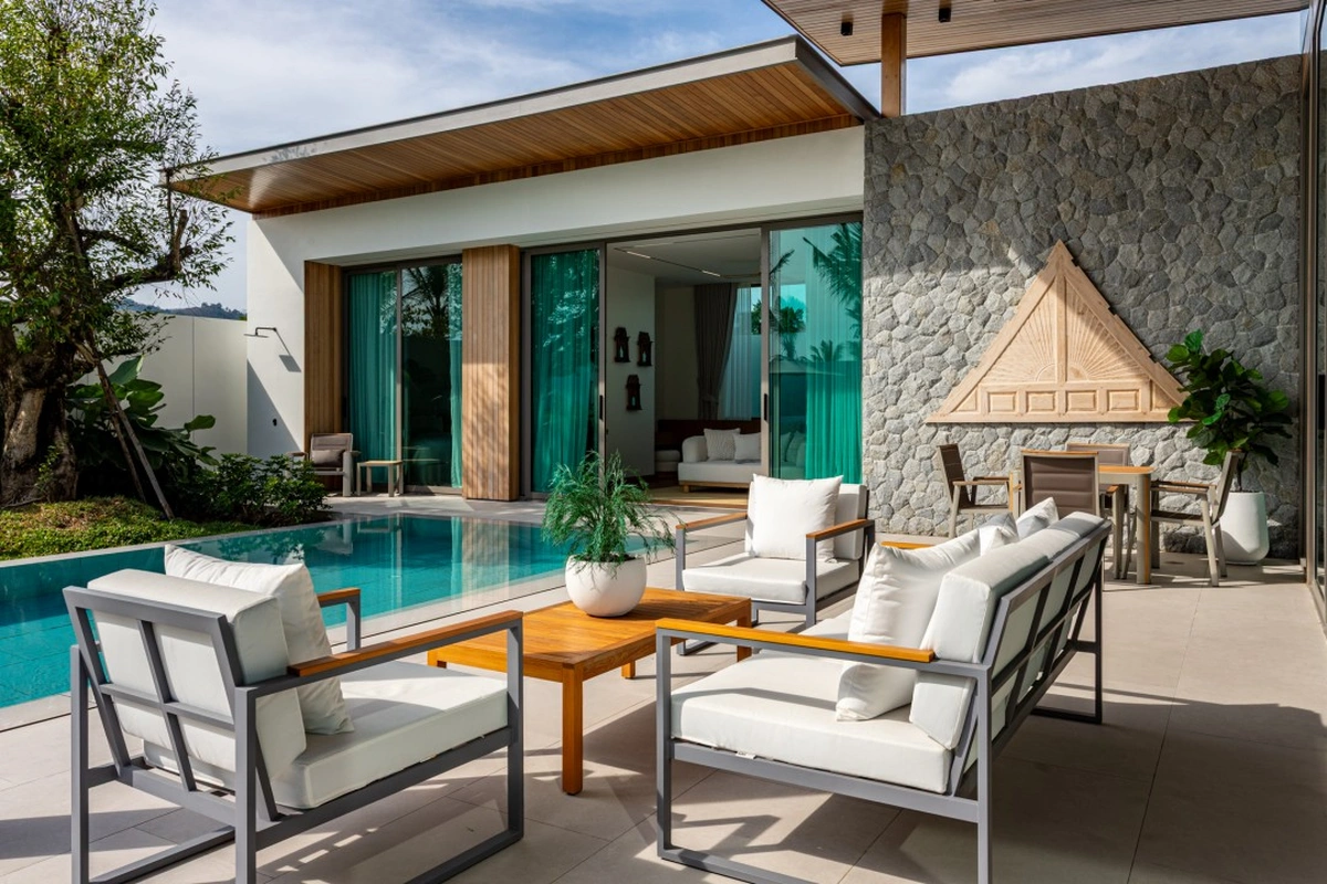 Mono Champaca - outdoor lounge