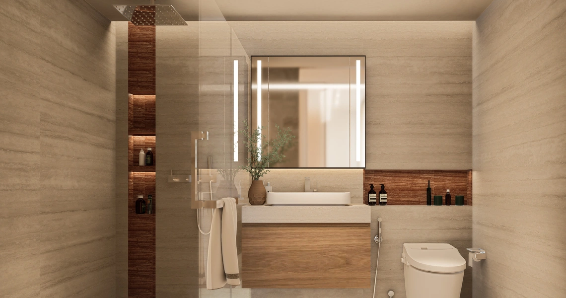 Banyan Tree Beach Residences Varuna - toilet