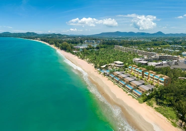 Banyan Tree Beach Residences Varuna - arial beachfront