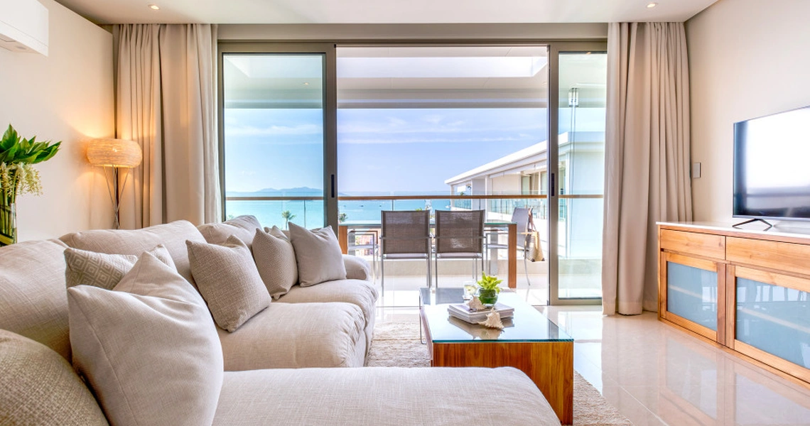 None Luxury apartments on Samui Chi Residence living area