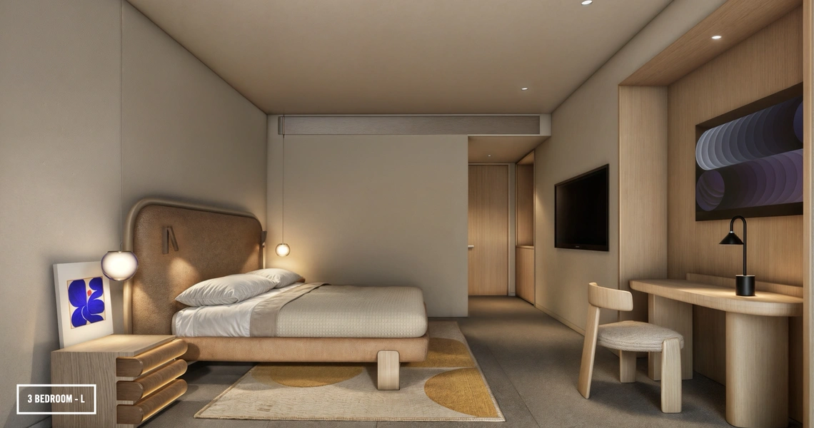 The Standard  - 3 Bedroom L