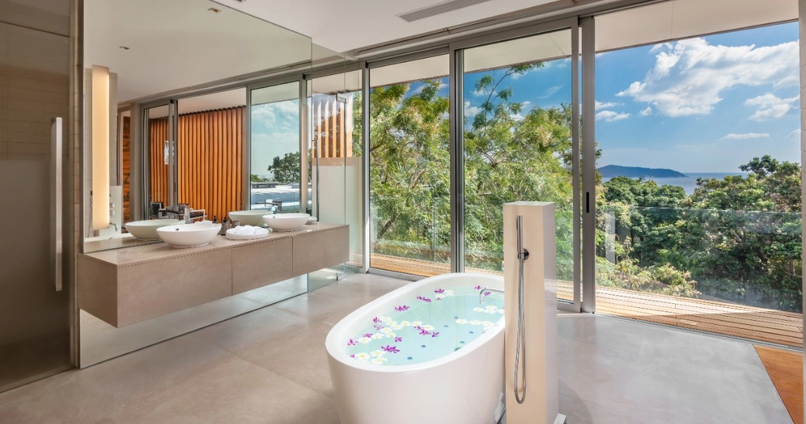 Villa Mayavee  Kamala Headland - Bathroom