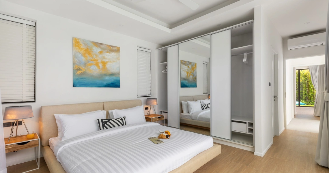 Villa Blue Horizon on koh Samui - Bedroom